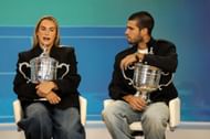 2025 US Open Champions Aryna Sabalenka and Carlos Alcaraz (Getty)